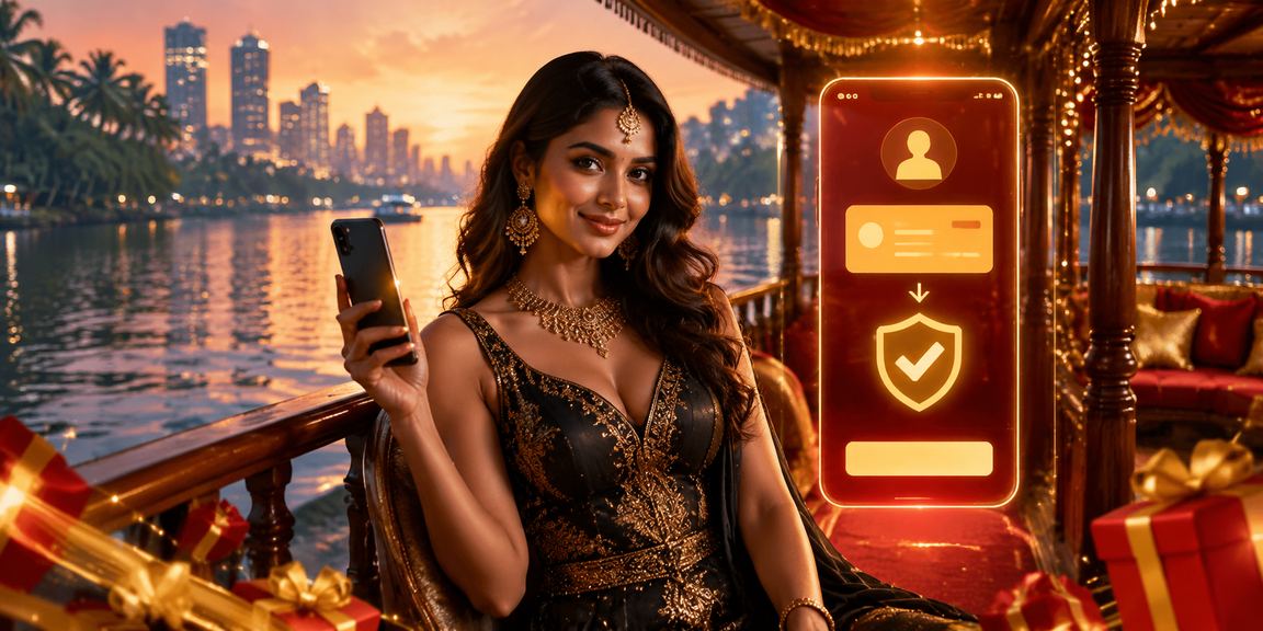 Indian player logging into sx1 platform from Kerala backwaters